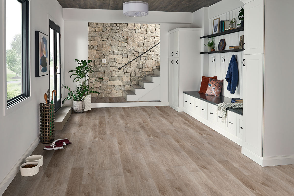 Cyrus® Whitfield Gray® ( 7X48 | 5MM & 12MIL [ Wood • Matte • Medium ] - LVT * LUXURY VINYL TILE ) | 23.77 SQ.FT PER BOX