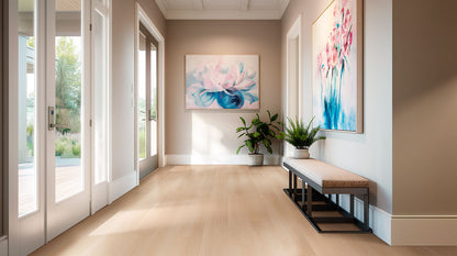 Kallum® Palmilla ( 9X48 | 5MM & 20MIL [ Wood • Matte • Light ] - LVT * LUXURY VINYL TILE ) | 23.95 SQ.FT PER BOX