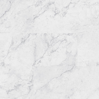 Trecento® Carrara Avell® ( 12X24 | 5MM & 12MIL [ Marble • Matte • Light ] - LVT * LUXURY VINYL TILE ) | 19.37 SQ.FT PER BOX