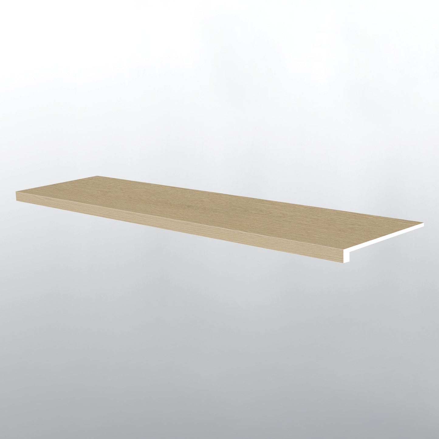 Palmilla ( STAIR TREAD EASED EDGE [ Wood • Matte • Light ] - LVT * LUXURY VINYL TRIM ) | 1 1/2" X 1/4" X 47 1/2"
