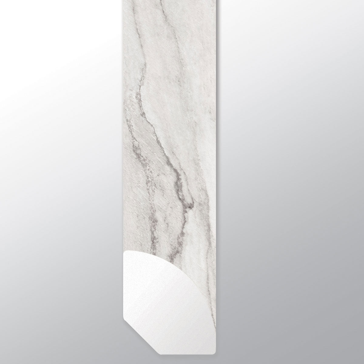 Quarzo Taj ( QUARTER ROUND [ Marble • Matte • Light ] - LVT * LUXURY VINYL TRIM ) | 5/8" X 3/4" X 94"