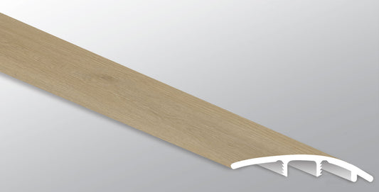 Quillian ( REDUCER [ Wood • Ultra Matte • Medium ] - LVT * LUXURY VINYL TRIM ) | 1 3/4" X 3/8" X 94"