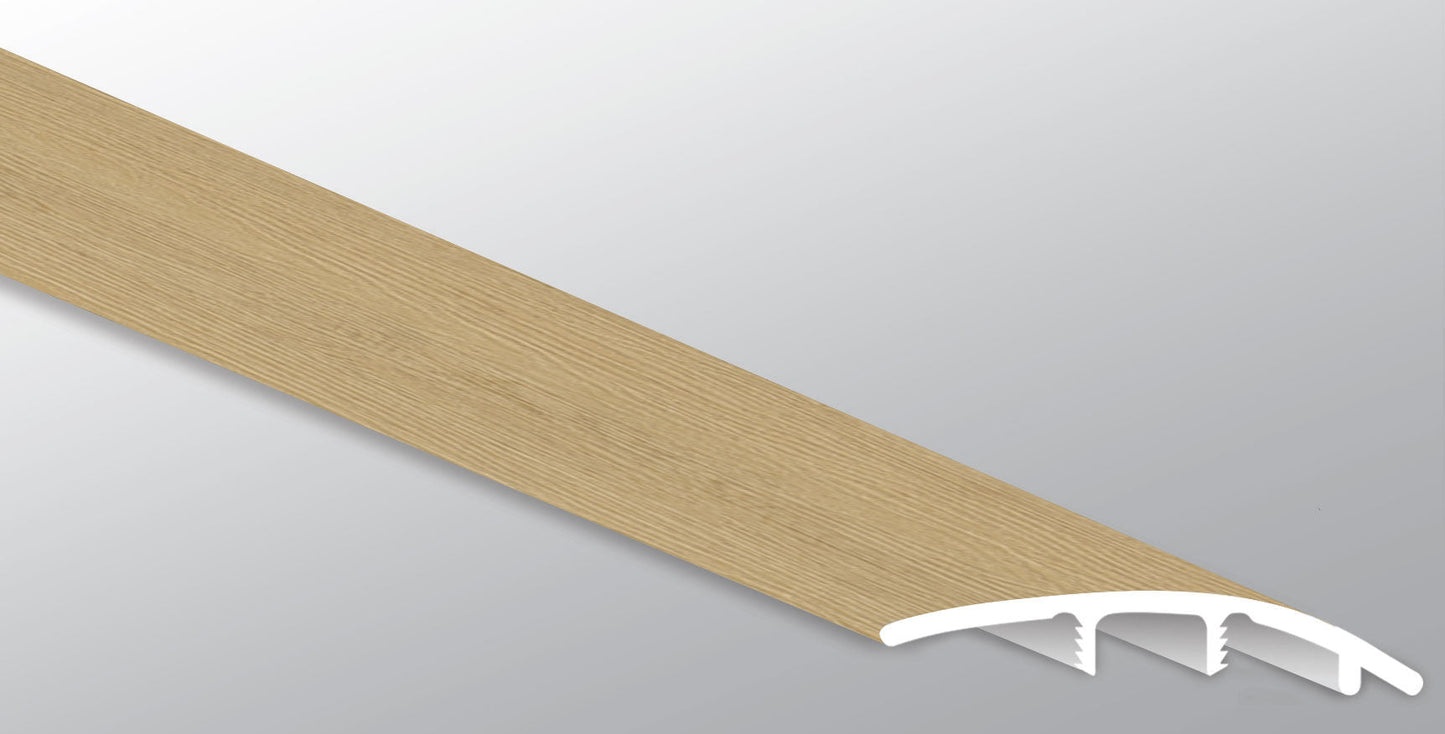 Roswell ( REDUCER [ Wood • Ultra Matte • Medium ] - LVT * LUXURY VINYL TRIM ) | 1 3/4" X 3/8" X 94"