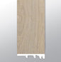 Runmill Isle ( END CAP [ Wood • Matte • Light ] - LVT * LUXURY VINYL TRIM ) | 1 1/2" X 1/4" X 94"