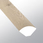 Runmill Isle ( QUARTER ROUND [ Wood • Matte • Light ] - LVT * LUXURY VINYL TRIM ) | 5/8" X 3/4" X 94"