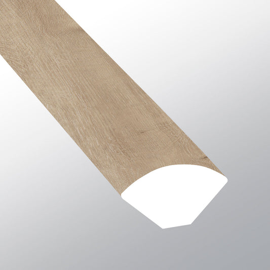 Sandino ( QUARTER ROUND [ Wood • Matte • Medium ] - LVT * LUXURY VINYL TRIM ) | 5/8" X 3/4" X 94"