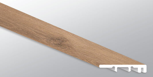 Scandi ( END CAP [ Wood • Matte • Medium ] - LVT * LUXURY VINYL TRIM ) | 1 1/2" X 1/4" X 94"