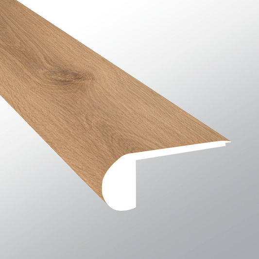 Scandi ( FLUSH STAIR NOSE [ Wood • Matte • Medium ] - LVT * LUXURY VINYL TRIM ) | 2 3/4" X 3/4" X 94"