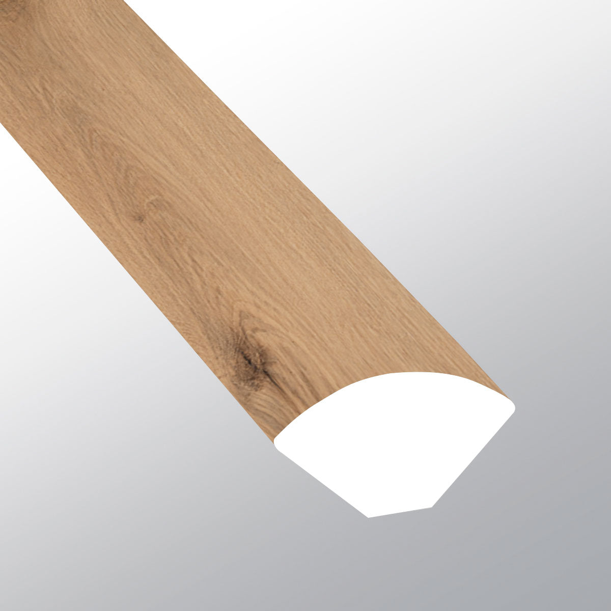 Scandi ( QUARTER ROUND [ Wood • Matte • Medium ] - LVT * LUXURY VINYL TRIM ) | 5/8" X 3/4" X 94"