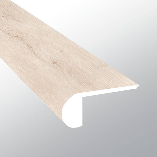 Shasta Grove ( FLUSH STAIR NOSE [ Wood • Matte • Light ] - LVT * LUXURY VINYL TRIM ) | 2 3/4" X 3/4" X 94"