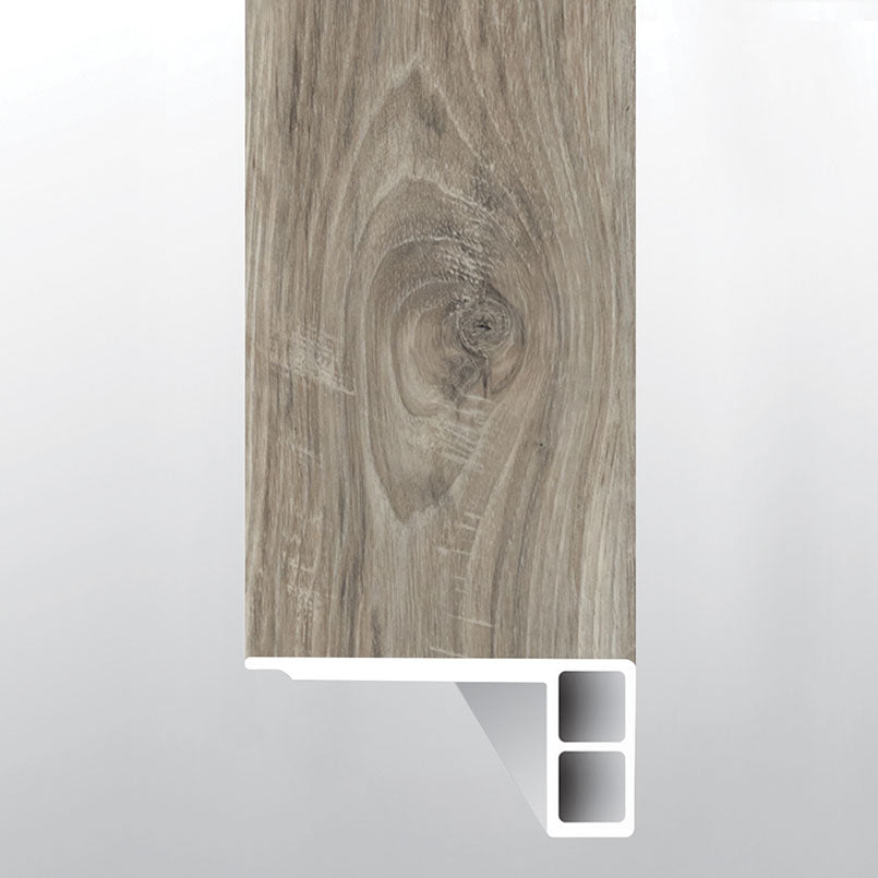 STABLETON ( FLUSH STAIR NOSE EASED EDGE [ Wood • Matte • Medium ] - LVT * LUXURY VINYL TRIM ) | 2 3/4" X 3/4" X 94"
