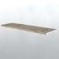 STABLETON ( STAIR TREAD EASED EDGE [ Wood • Matte • Medium ] - LVT * LUXURY VINYL TRIM ) | 1 1/2" X 1/4" X 47 1/2"