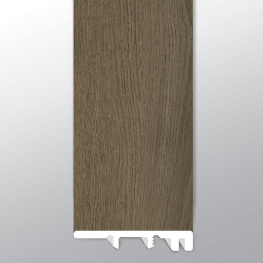 SUNNYSET ( END CAP [ Wood • Matte • Medium ] - LVT * LUXURY VINYL TRIM ) | 1 1/2" X 1/4" X 94"