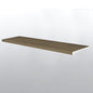 SUNNYSET ( STAIR TREAD EASED EDGE [ Wood • Matte • Medium ] - LVT * LUXURY VINYL TRIM ) | 1 1/2" X 1/4" X 47 1/2"
