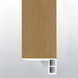Taos ( FLUSH STAIR NOSE EASED EDGE [ Wood • Ultra Matte • Medium ] - LVT * LUXURY VINYL TRIM ) | 2 3/4" X 3/4" X 94"