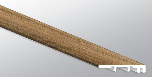 Tawny Birch ( END CAP [ Wood • Matte • Medium ] - LVT * LUXURY VINYL TRIM ) | 1 1/2" X 1/4" X 94"
