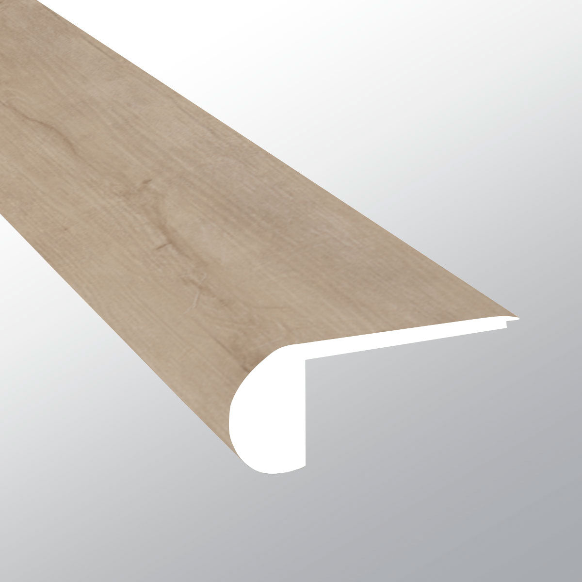 Tifton ( FLUSH STAIR NOSE [ Wood • Ultra Matte • Medium ] - LVT * LUXURY VINYL TRIM ) | 2 3/4" X 3/4" X 94"