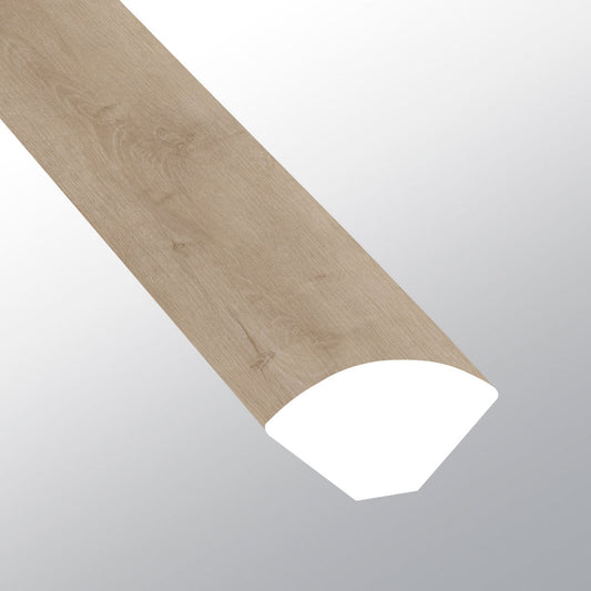 Tifton ( QUARTER ROUND [ Wood • Ultra Matte • Medium ] - LVT * LUXURY VINYL TRIM ) | 5/8" X 3/4" X 94"