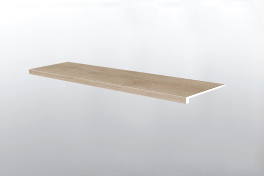Tifton ( STAIR TREAD EASED EDGE [ Wood • Ultra Matte • Medium ] - LVT * LUXURY VINYL TRIM ) | 1 1/2" X 1/4" X 47 1/2"