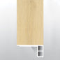 Tranquilla ( FLUSH STAIR NOSE EASED EDGE [ Wood • Matte • Light ] - LVT * LUXURY VINYL TRIM ) | 2 3/4" X 3/4" X 94"