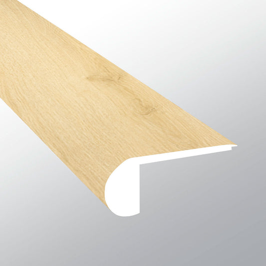 Tranquilla ( FLUSH STAIR NOSE [ Wood • Matte • Light ] - LVT * LUXURY VINYL TRIM ) | 2 3/4" X 3/4" X 94"