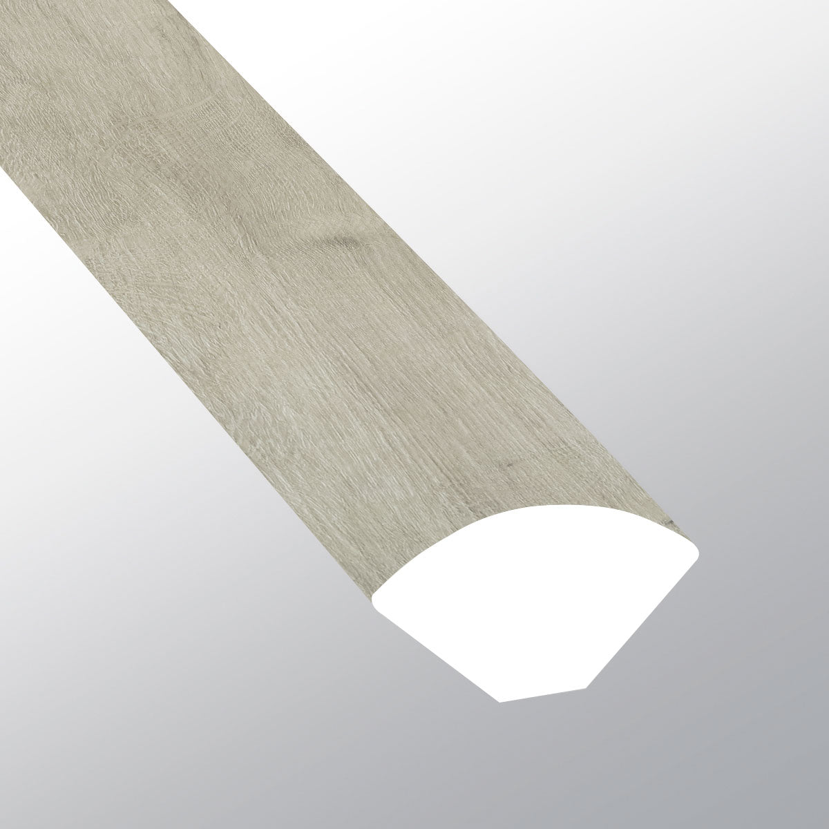 Twilight Oak ( QUARTER ROUND [ Wood • Matte • Light ] - LVT * LUXURY VINYL TRIM ) | 5/8" X 3/4" X 94"