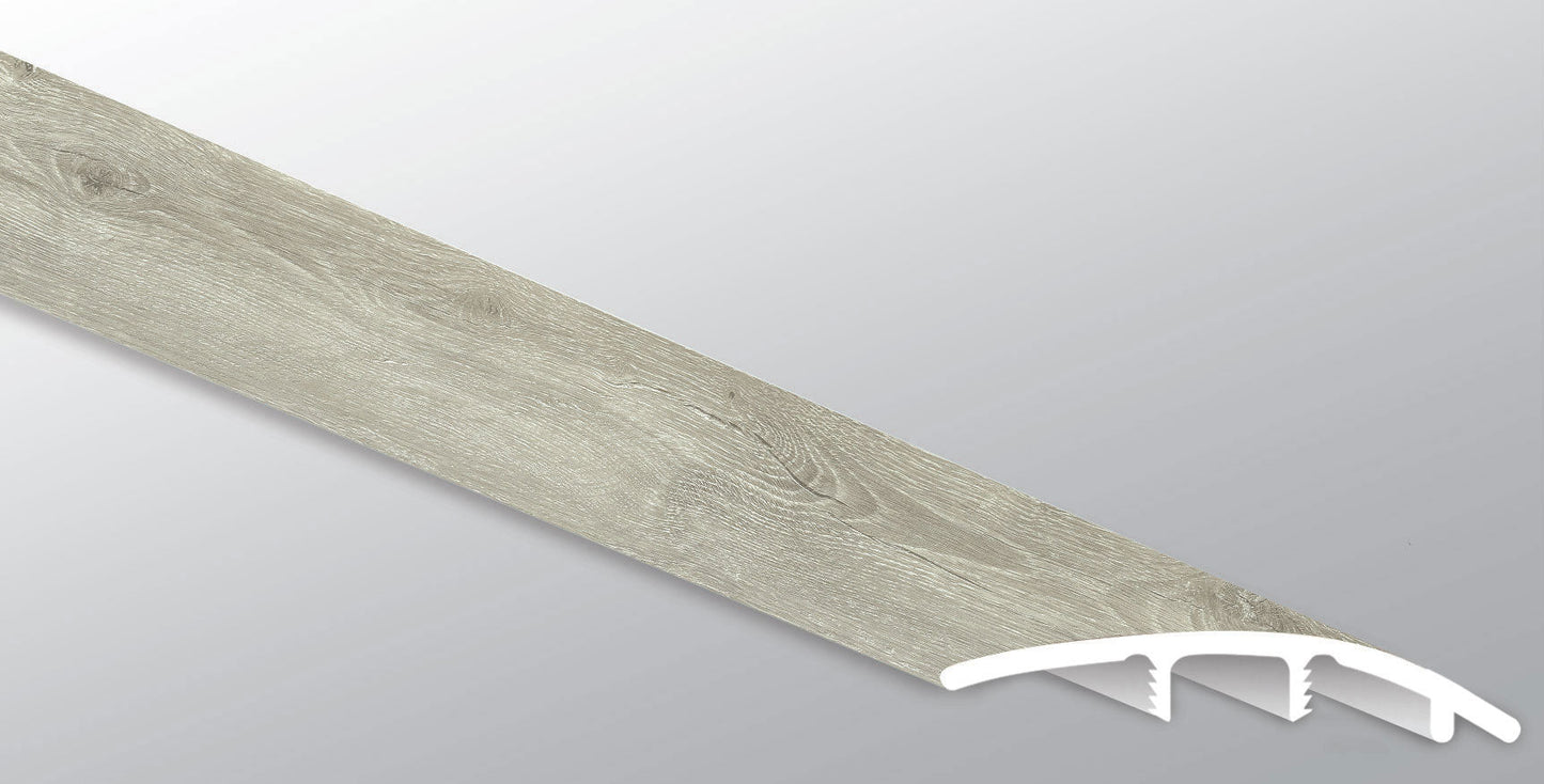 Twilight Oak ( REDUCER [ Wood • Matte • Light ] - LVT * LUXURY VINYL TRIM ) | 1 3/4" X 3/8" X 94"
