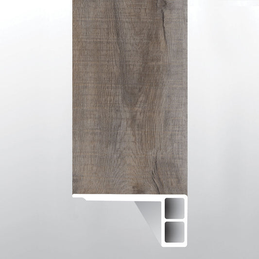 Weathered Brina ( FLUSH STAIR NOSE EASED EDGE [ Wood • Matte • Medium ] - LVT * LUXURY VINYL TRIM ) | 2 3/4" X 3/4" X 94"