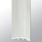 White Ocean ( REDUCER [ Travertine • Matte • Light ] - LVT * LUXURY VINYL TRIM ) | 1 3/4" X 3/8" X 94"
