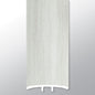 White Ocean ( T MOLDING [ Travertine • Matte • Light ] - LVT * LUXURY VINYL TRIM ) | 1 3/4" X 1/4" X 94"