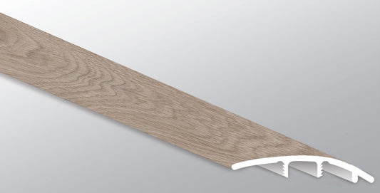 Whitfield Gray ( REDUCER [ Wood • Matte • Medium ] - LVT * LUXURY VINYL TRIM ) | 1 3/4" X 3/8" X 94"