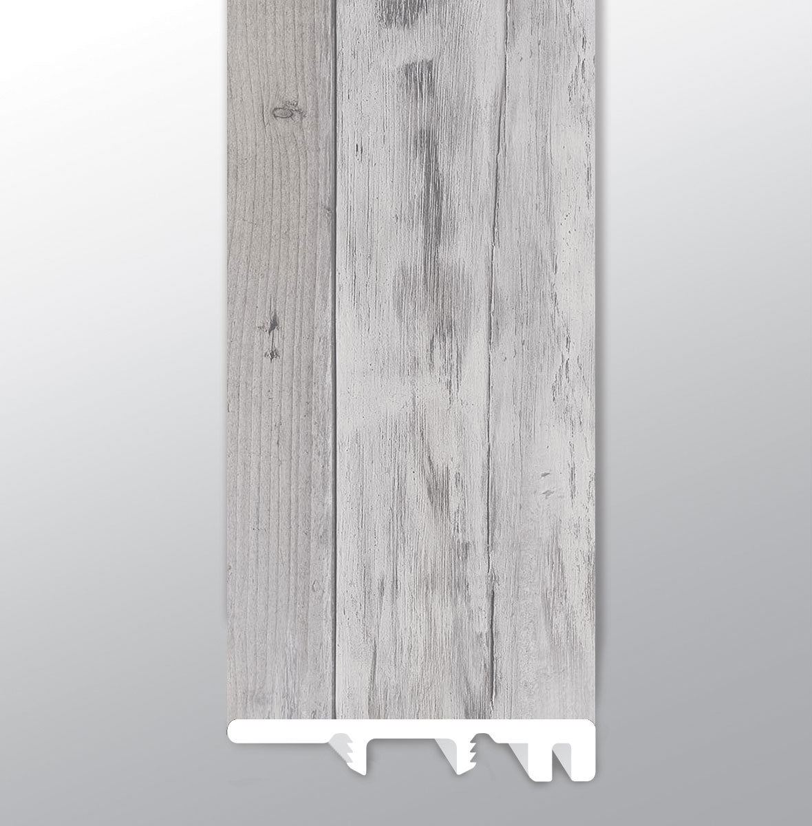 Woburn Abbey ( END CAP [ Wood • Matte • Medium ] - LVT * LUXURY VINYL TRIM ) | 1 1/2" X 1/4" X 94"
