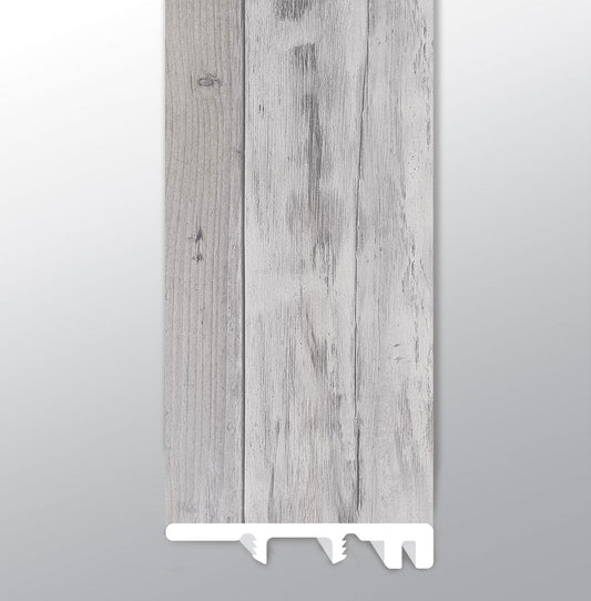 Woburn Abbey ( END CAP [ Wood • Matte • Medium ] - LVT * LUXURY VINYL TRIM ) | 1 1/2" X 1/4" X 94"