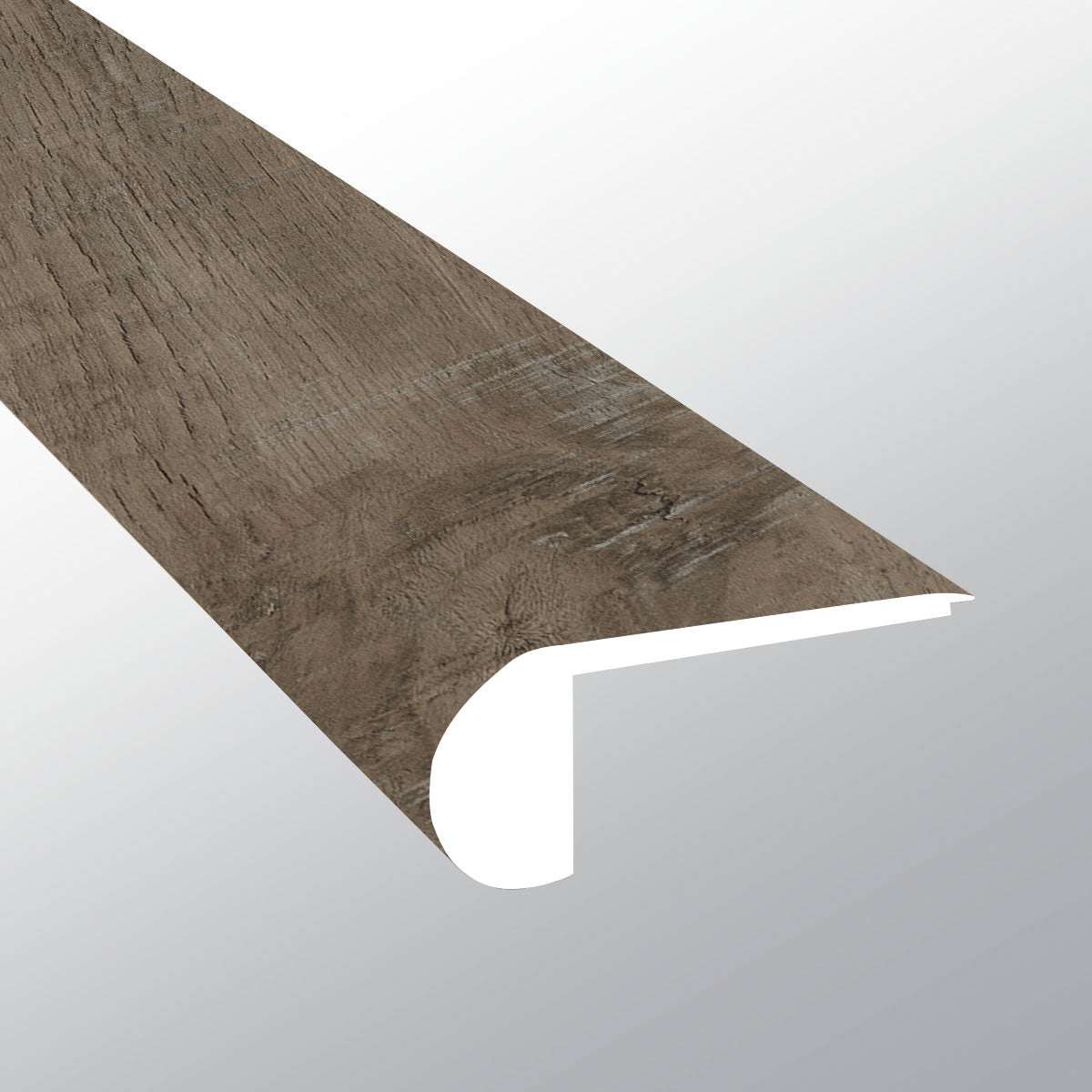 Wolfeboro ( FLUSH STAIR NOSE [ Wood • Matte • Medium ] - LVT * LUXURY VINYL TRIM ) | 2 3/4" X 3/4" X 94"
