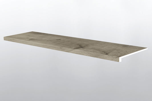 Wolfeboro ( STAIR TREAD EASED EDGE [ Wood • Matte • Medium ] - LVT * LUXURY VINYL TRIM ) | 1 1/2" X 1/4" X 47 1/2"